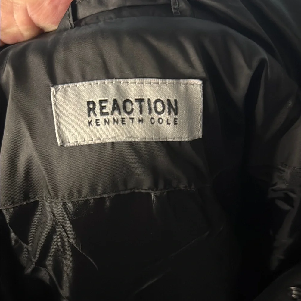 Reaction Kenneth Cole Black Insulated Puffer Coat